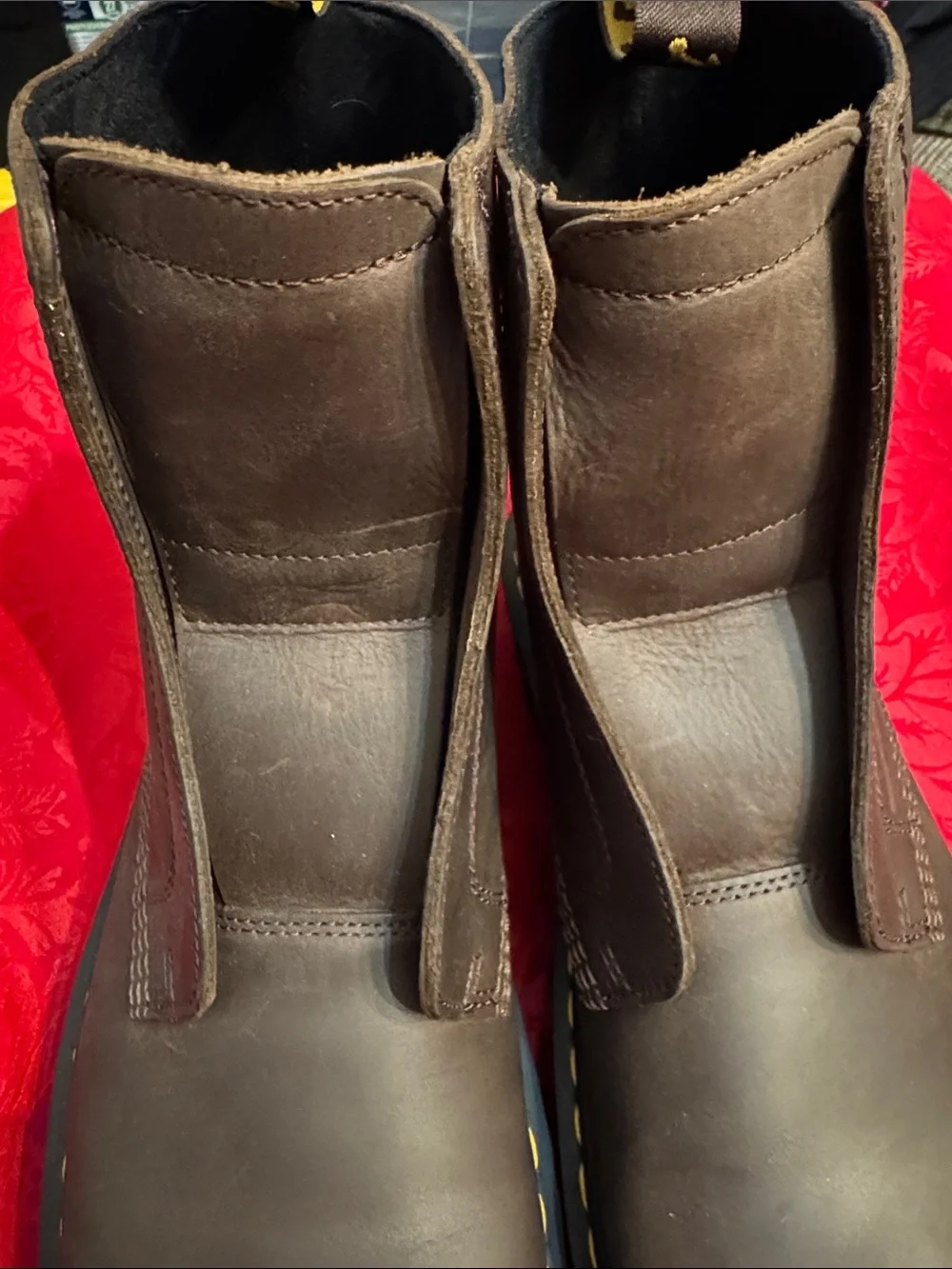 Dr. Martens ZEBZAG LACELESS Slip On Nubuck Boots